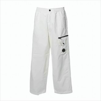 C.P. Company Relaxed Wide-Leg Training Pants With Distinctive Lens Detail