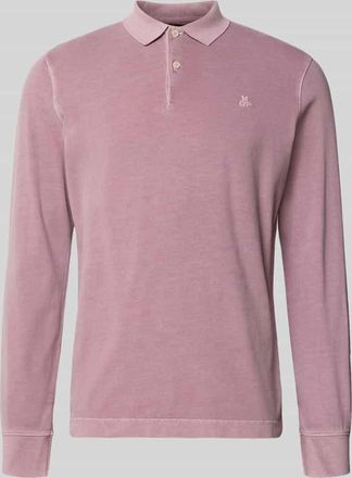 Marc O'Polo Regular Fit Poloshirt aus reiner Baumwolle in Altrosa, Größe XXL