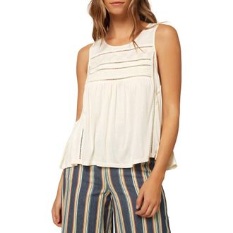 O'Neill Tokeen Knit Tank Top in Winter White at Nordstrom, Size Xx-Large