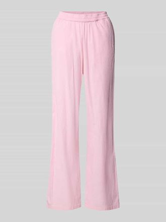 Jack & Jones Wide Leg Pants mit elastischem Bund Modell ELLA in Rosa, Gr&ouml;&szlig;e XL/32
