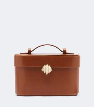 Aquazzura Bolso neceser Belgravia Small de piel