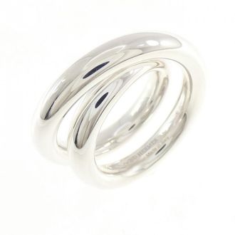 Herm&egrave;s Silver 925 Band Ring (Pre-Owned)