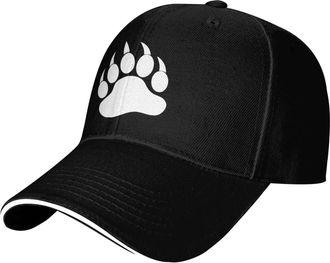 Generic Gay Bear Pride Paw Unisex Baseball Cap Classic Trucker Hat Casual Sun-Cap for Golf Running Summer