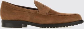 Tod's Mocassini Penny in pelle scamosciata con logo T Timeless impresso