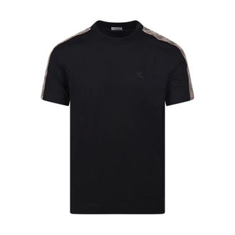 Burberry Heren, Tops, Zwart, Maat: L