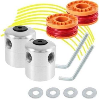 OEM Cabezales De Aluminio Para Recortadora, Cabezal Universal Para Recortadora De Bordes Con Cabezal De Hilo De Nailon Para Accesorios De Cortac&eacute;sped