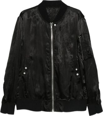 Rick Owens Classic Flight Jacket - Heren - Bomber jackets - Zwart - M - Jassen