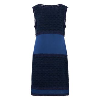 Alberta Ferretti Bodycon Dress - female - Alberta Ferretti - Short Dresses - Blue - XL - Dresses