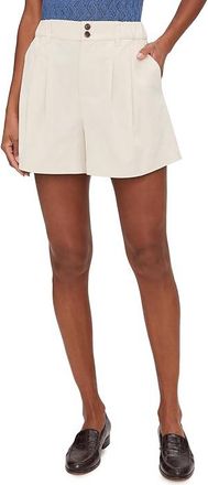 Varley 3 Tansy Woven Shorts Womens Shorts Ivory : XXS 3, Polyester/Viscose