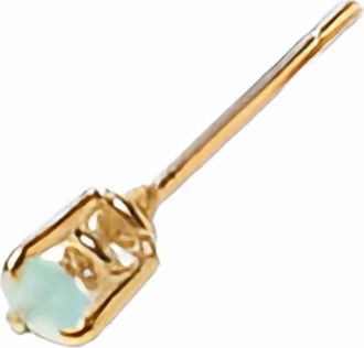 Beatriz Palacios Womens Swan Stud Earrings In Chalcedony