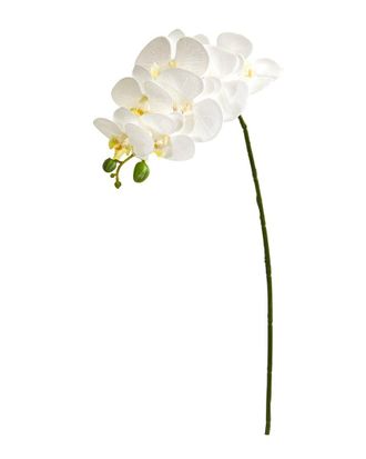 Nearly Natural Set Of 6 28In Orchid Phalaenopsis Artificial Flower Stem