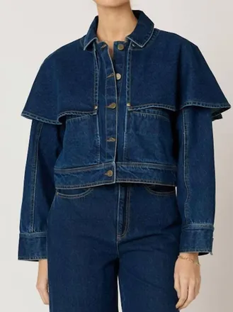 Cleobella Clarke Jacket In Blue