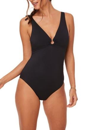 Andie Swim The Bonita One-Piece Swimsuit in Black at Nordstrom Rack, Size Small