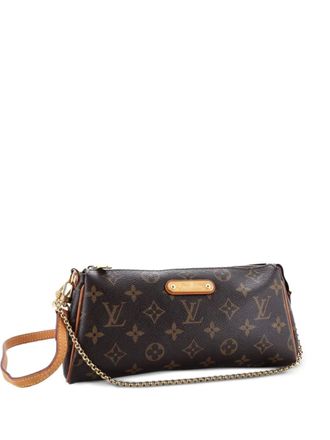 Louis Vuitton Eva Handbag Monogram Canvas clutch bag - Marrone