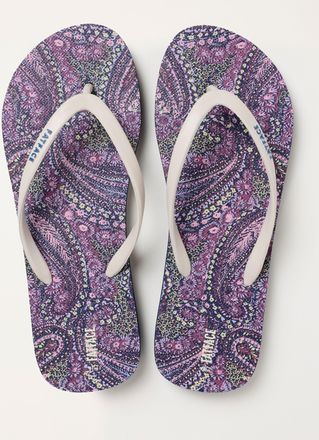 Fat Face FatFace Portloe Ivory Flip Flop