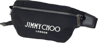 Jimmy Choo London Pre-owned Belt Bags, female, Black, Size: ONE SIZE Pre-owned Leather crossbody-bags