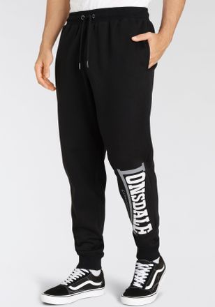 Lonsdale Jogginghose LONSDALE WOOPERTON, Herren, Gr. XXL (60/62), N-Gr, schwarz, Obermaterial: 60% Baumwolle, 40% Polyester, Hosen Jogginghose