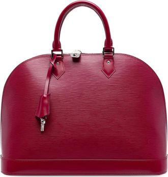 Louis Vuitton Borsa a mano Alma GM in pelle Épi 2012 - Rosa