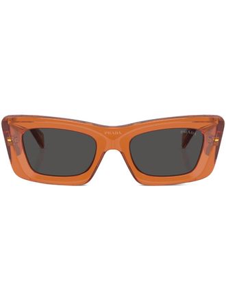 Prada Occhiali da sole cat-eye - Arancione