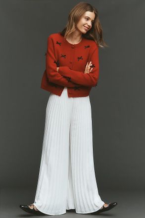 Blithe Pleated Wide-Leg Pants