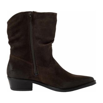 Tamaris Enkellaarsje - Dames - Schoenen - Bruin - Maat: 38 EU Leer