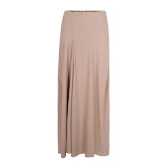 P.A.R.O.S.H. Maxi Skirts, female, Beige, Size: M Poker Long Skirt
