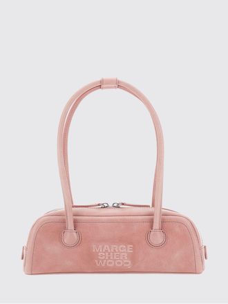 Marge Sherwood Borsa a spalla in pelle bovina con doppio manico e chiusura a zip