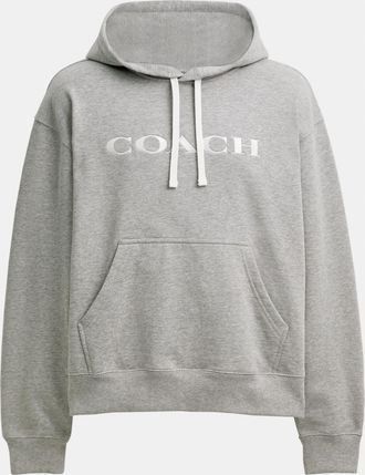 Coach Mens Hoodie - Grey - Size X-Large