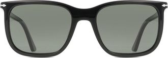 Persol PO3357S RENZO Polarized 95/58 Mens Sunglasses Black Size 53
