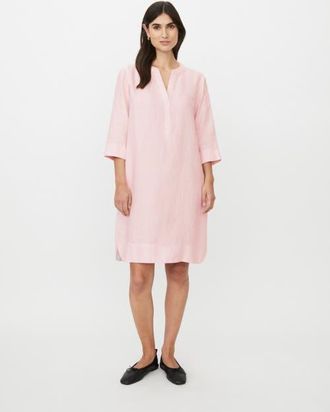 Masai MaNokolo Linen Tunic Dress in Primrose at Nordstrom, Size Xx-Large