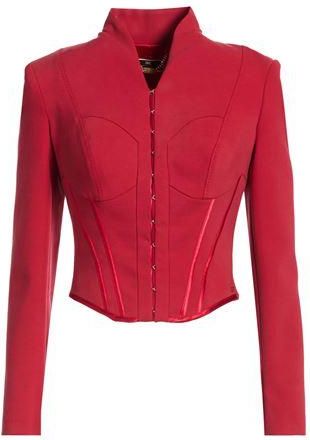 Elisabetta Franchi JACKEN & M&Auml;NTEL - Jacken und Anoraks auf YOOX.COM