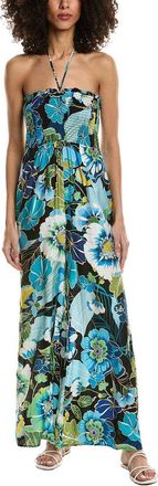 Johnny Was Sweetheart Silk-Blend Jumpsuit