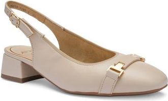 Ara Gliselle Slingback Pump in Beach/Cognac at Nordstrom, Size 11