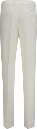 Brunello Cucinelli Mens Linen Tailored Pants Neve Trousers