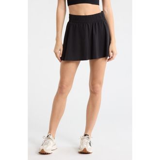 Zella Interval High Waist Skort in Black at Nordstrom Rack, Size X-Large
