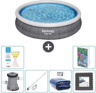 Bestway Piscina Bestway Fast Set Redonda - 366x76 Cm - 7-piezas S217