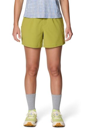 Mountain Hardwear Peak Rambler Water Repellent Shorts in Bright Fatigue at Nordstrom, Size 12