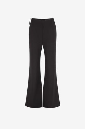 Roland Mouret Ausgestellte Hose aus Cady mit hoher Taille