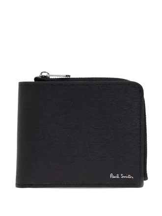 Paul Smith zip card holder - Black