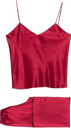 Olivia Von Halle Tute Intere Rosso-Donna