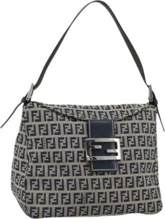 Fendi Pre-owned Vintage Zucchino Schoudertas - Dames - Vintage Schoudertas - Veelkleurig - ONE Size - Leer - Vintage