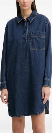 Marc O'Polo Abito corto con taschino - Blu