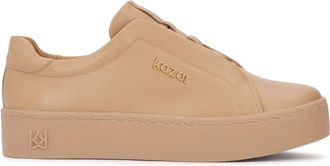 Kazar Malia - Dames - Sneakers - Beige - 39 EU - Leer - Schoenen
