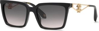 Roberto Cavalli SRC157M 0700 Mens Sunglasses Black Size 54