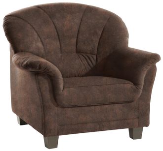 HOME AFFAIRE Sessel »Camelita zeitlos, bequeme Armlehnen, auch in Leder, Breite 93cm« 4 Bezugsstoffe zur Auswahl