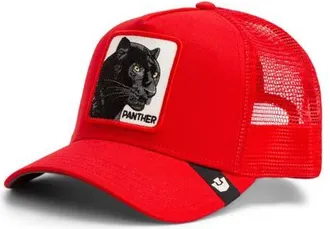 Goorin Brothers Mens Red Goorin Bros The Panther Adjustable Trucker Hat at Nordstrom