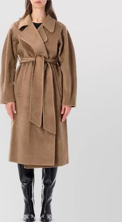 SOEUR cashmere wool trench coat