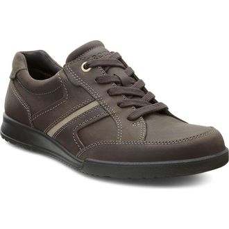 Ecco Transporter Sneaker in Birch/Brown Leather at Nordstrom Rack, Size 16-16.5Us / 50Eu