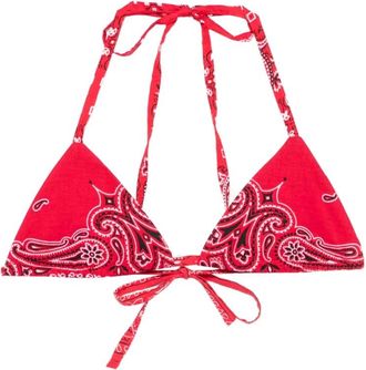 Re/Done Mujer, Camisetas, Rojo, Talla: S