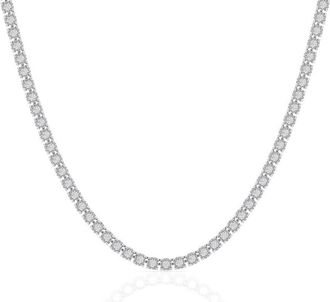 Grown Brilliance Miracle plate Tennis neckalce (full coverage)